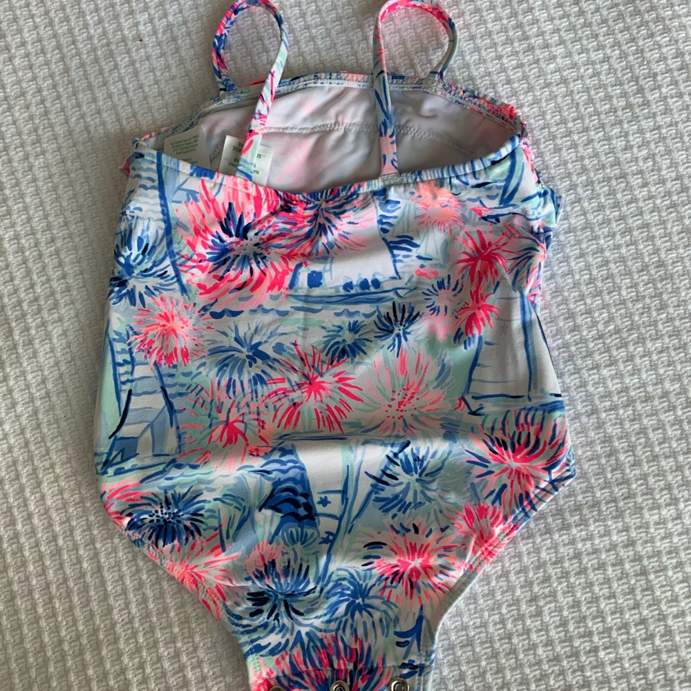Lilly Pulitzer Infant Bathing Suit 6/12 mo